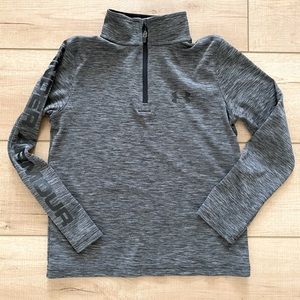 Boys UA 1/4 zip pullover